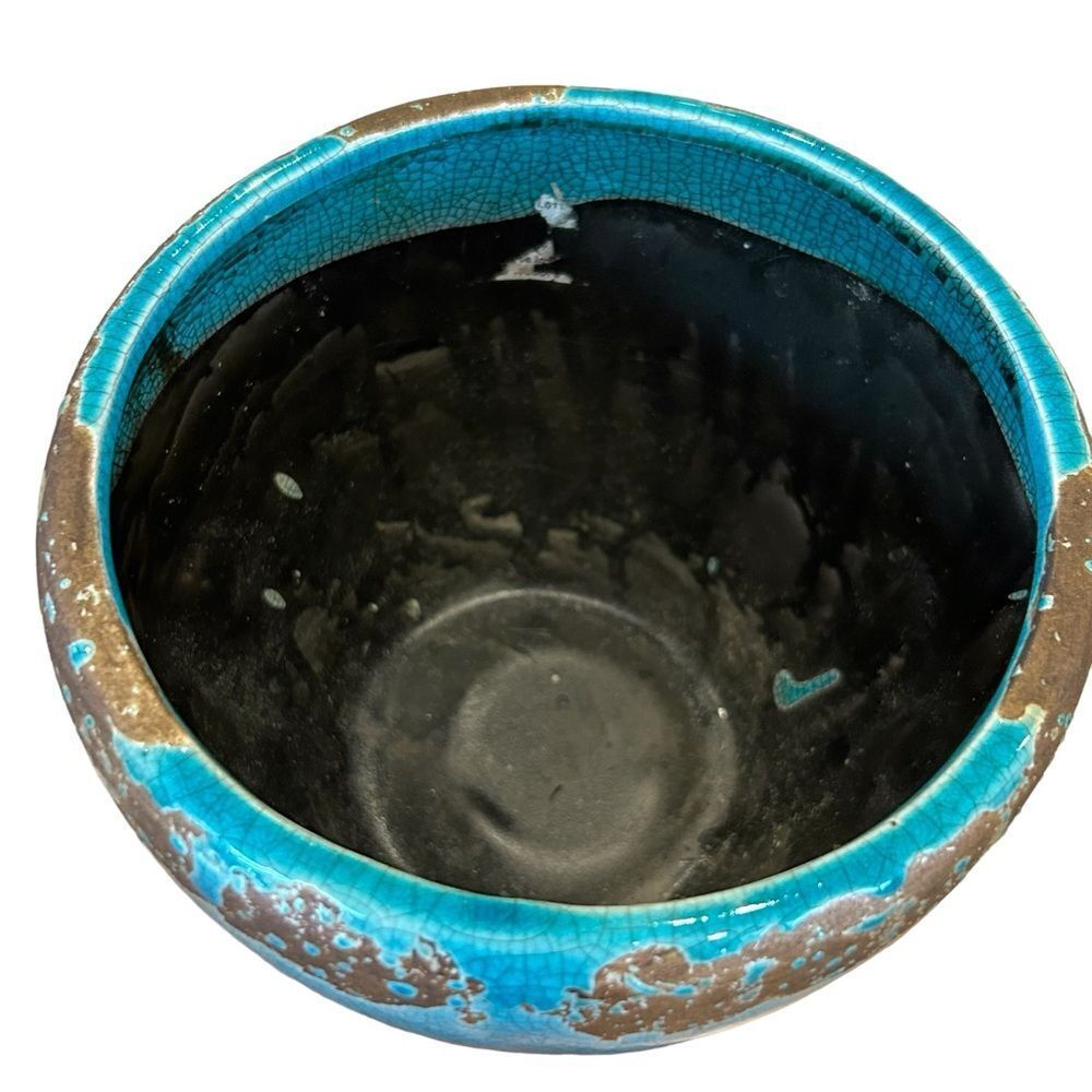 Glazed Terra Cotta Bowl - Picture 5 of 8